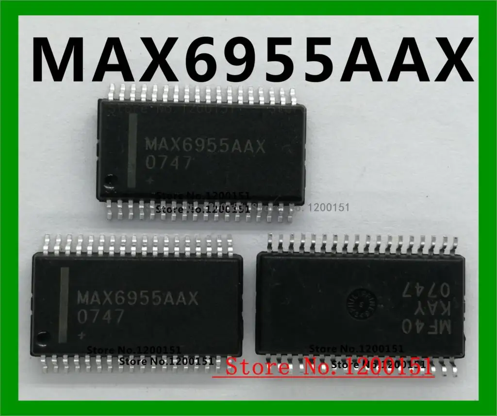 

MAX6955AAX MAX6955 SSOP