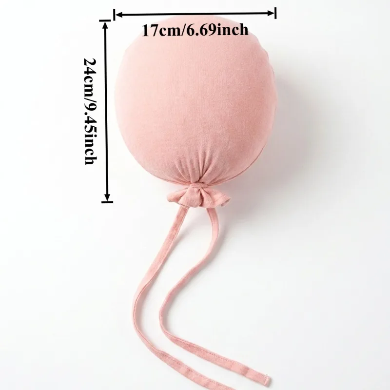 단색 패브릭 풍선 사진 소품 사진 스튜디오 배경 장식 액세서리 부드러운 봉제 풍선
