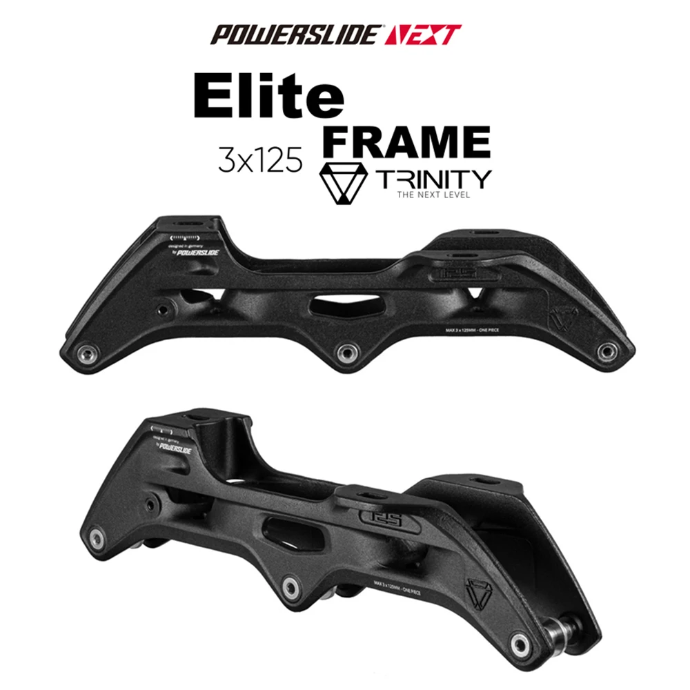 Powerslide NEXT Elite Frame Trinity Inline Skates Frames 3*110mm 3*125mm Skating Shoes Base TAU NEXT Patines
