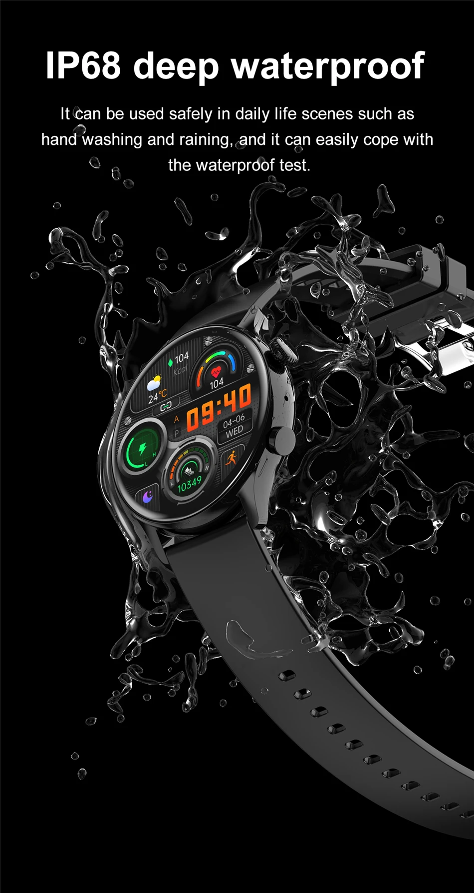 2022 NFC Bluetooth Call Smartwatch Men AMOLED Always display Sports Fitness Clock IP68 Waterproof Smart Watch For Huawei Xiaomi