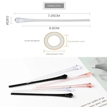 حامل سدادات طرف الهيكل المضاد للانزلاق ، قبضة النظارات ، خطاف الأذن ، نظارات العين ، مثبت النظارات ، مثبت النظارات 6