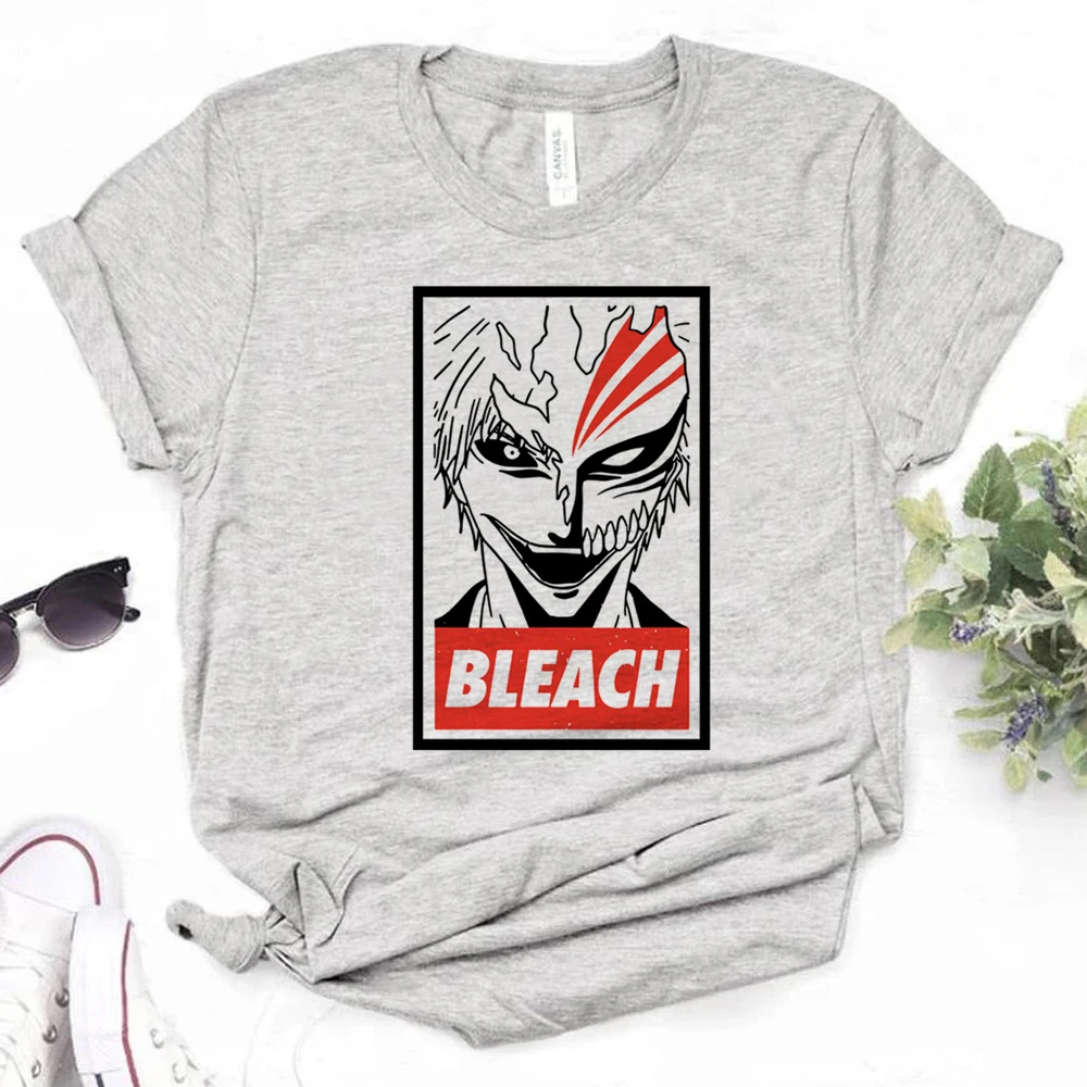 

Bleach t shirt women funny manga streetwear tshirt girl anime clothes