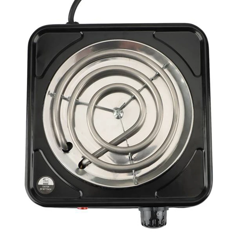 single burner electric stove wattage