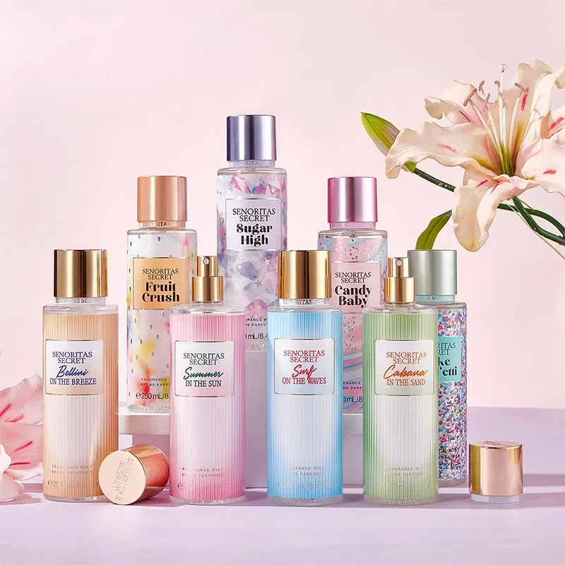 Fruity Deodorant Body Spray Lasting Moisturizing Light Fresh Skin Long Air Freshener Essence Women Body Spray Cosmetic New