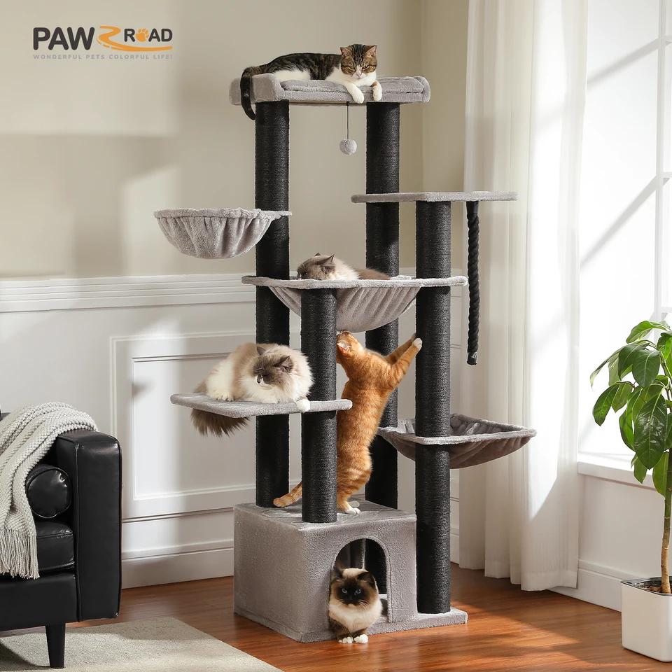 Spacious Large Cat Tree for Big Cats
