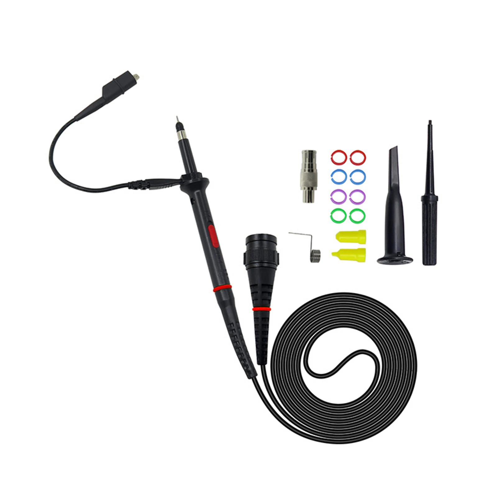 P7300 300MHz Oscilloscope Probe BNC Protective Cap Safety BNC Plug Scope Probe/X10 DC-300MHz Tool Accessories High-quality