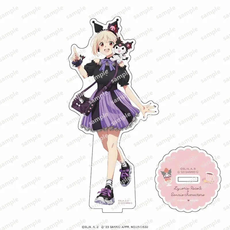 

Anime Lycoris Recoil Nishikigi Chisato Acrylic Cartoon Keychain School Bag Itabag Pendant Keyring Badge Button Brooch Collection