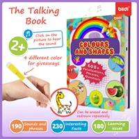 English Point Reading Books Children's Early Educational Toys Montessori Smart Multifunctional Book For Toddler Learning English 1