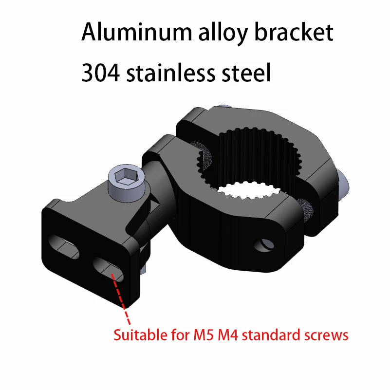 Alloy Motorcycle Stent 19-26mm Bracket Bumper Clamp Auxiliary Spotlight Headlight Mount Brackets Tube Clamp Mount Kit motorcycle light bracket,motorcycle headlight clamp,motorcycle headlight mount
