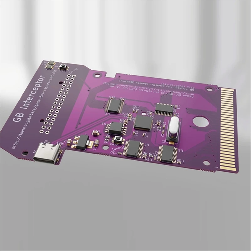 

Карта захвата видеоигр RaspberrysPi PicoRP2040 GBInterceptor подходит для Game Boy AdvanceSP/Game Boy