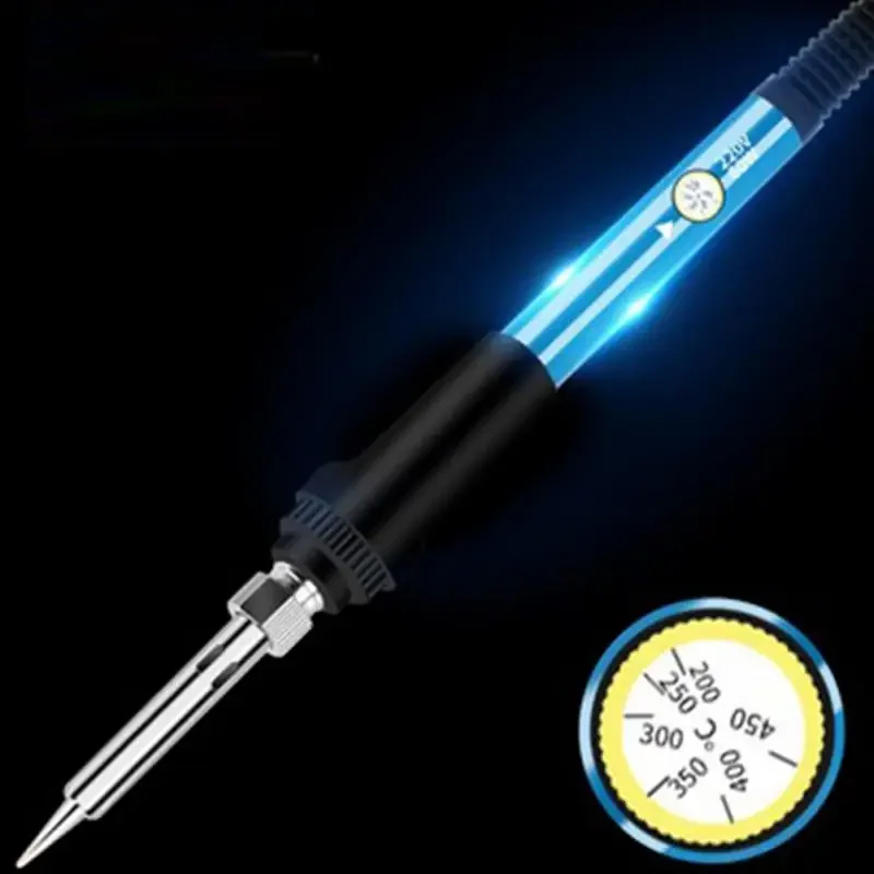 Wood Burning Kit Wood Burning Tool Adjustable Temperature 200~450 &deg; Pyrography Kit For Adults Beginners 60W Electric Soldering