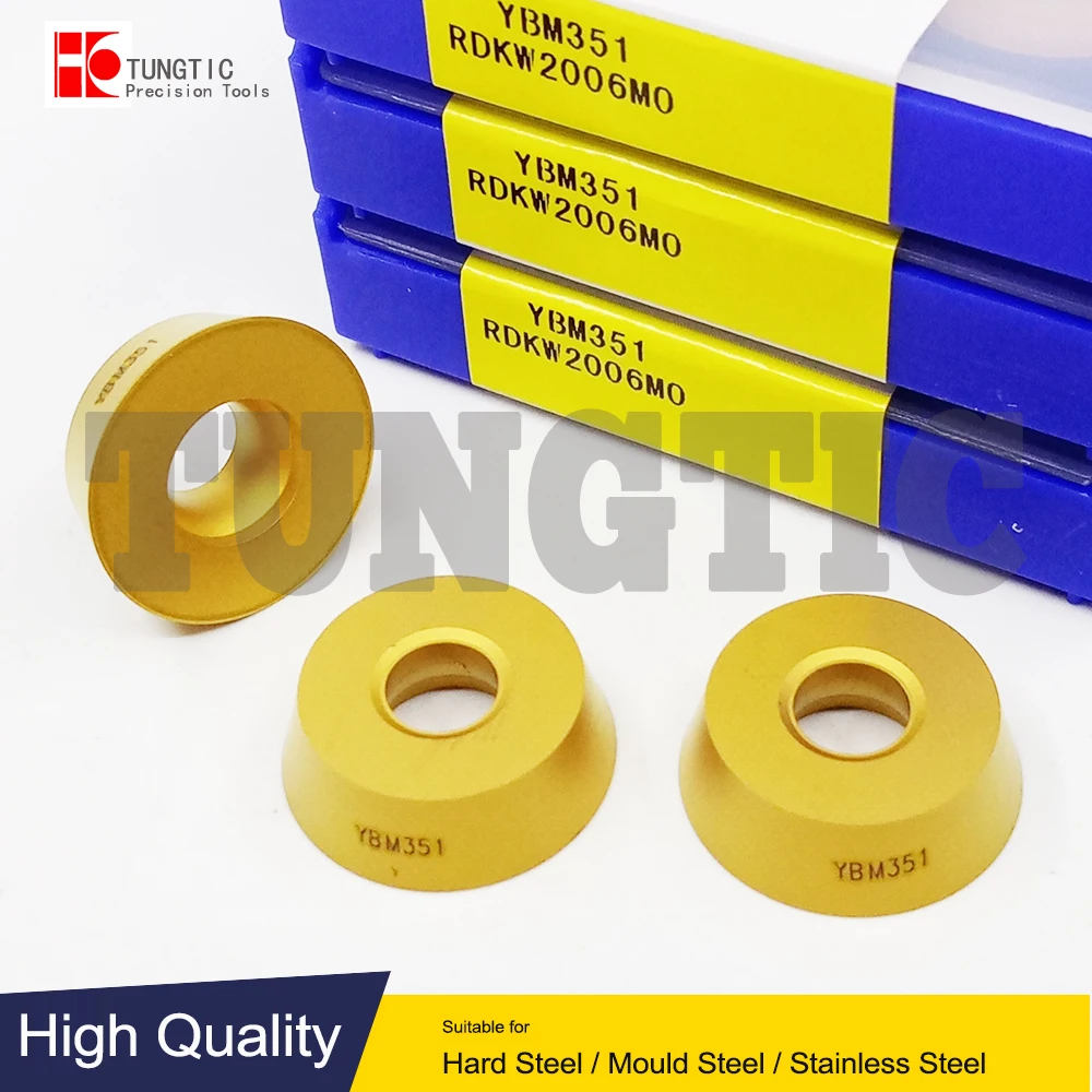 

RDKW2006MO Milling Inserts Carbide Cutter For CNC RDKW 2006MO