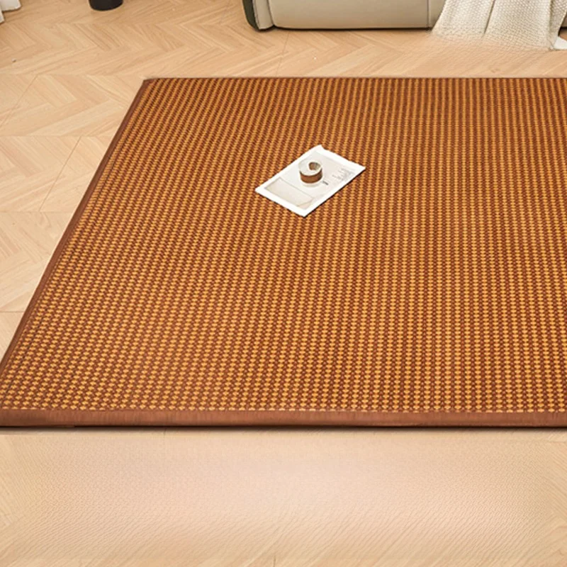 Modern Simple Ice Vine Tat Mat Summer Floor Sp Pad Cooling Soft Mat Home Use No Installation Required Polyester Fabric