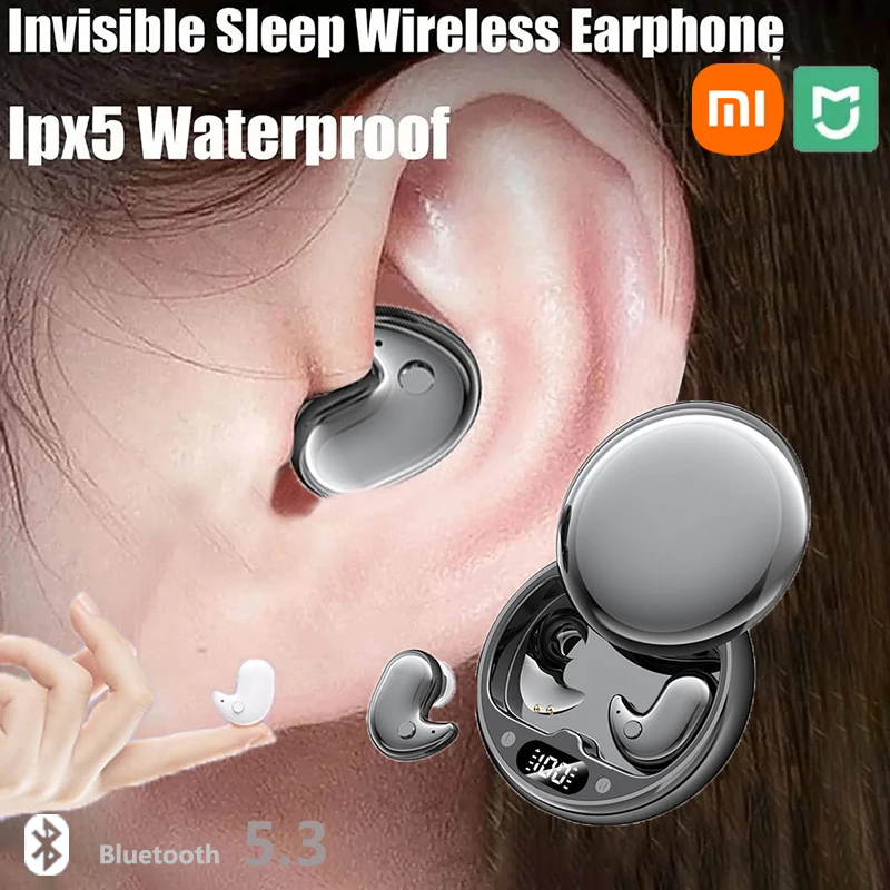 Xiaomi Y36 Sleep Mini Invisible Headset Bluetooth 5.3 Ipx5 Waterproof TWS Wireless Earphone With Mic Sports Stereo Headsets wireless earphone