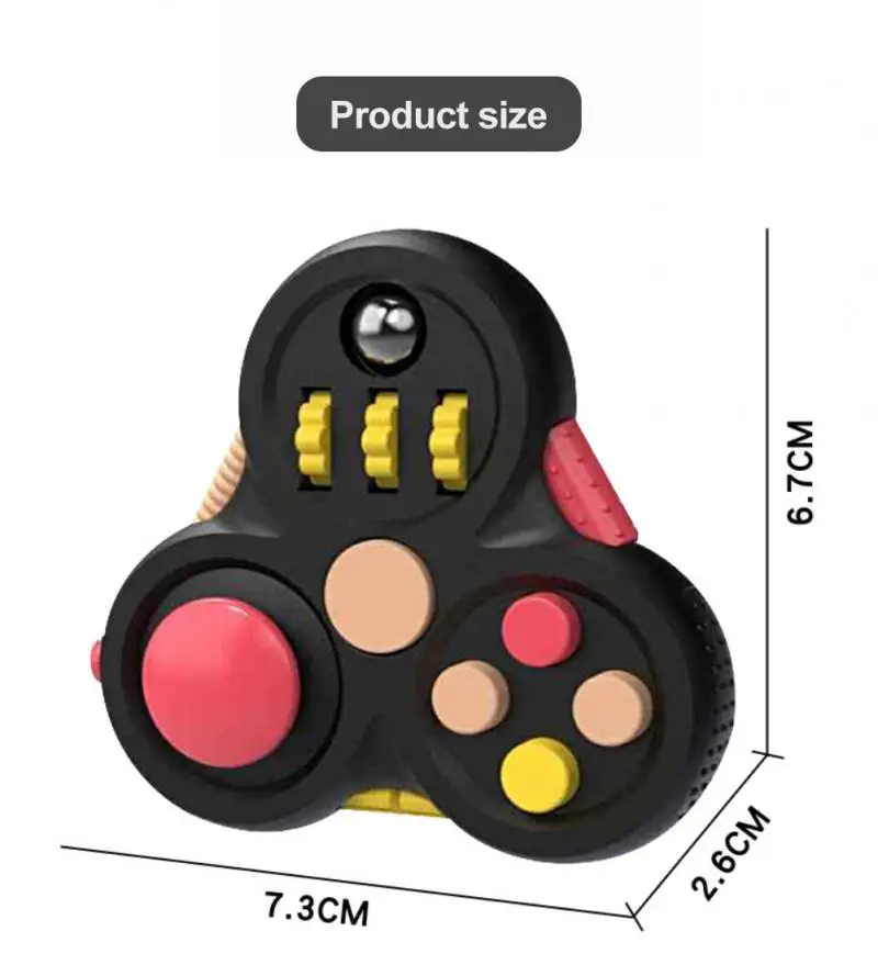 Magic Bean Cube Toys Fidget Toy Rotating Square Small Beads Magic Cube Decompression Toy Children&rsquo;s Puzzle Stress Relief