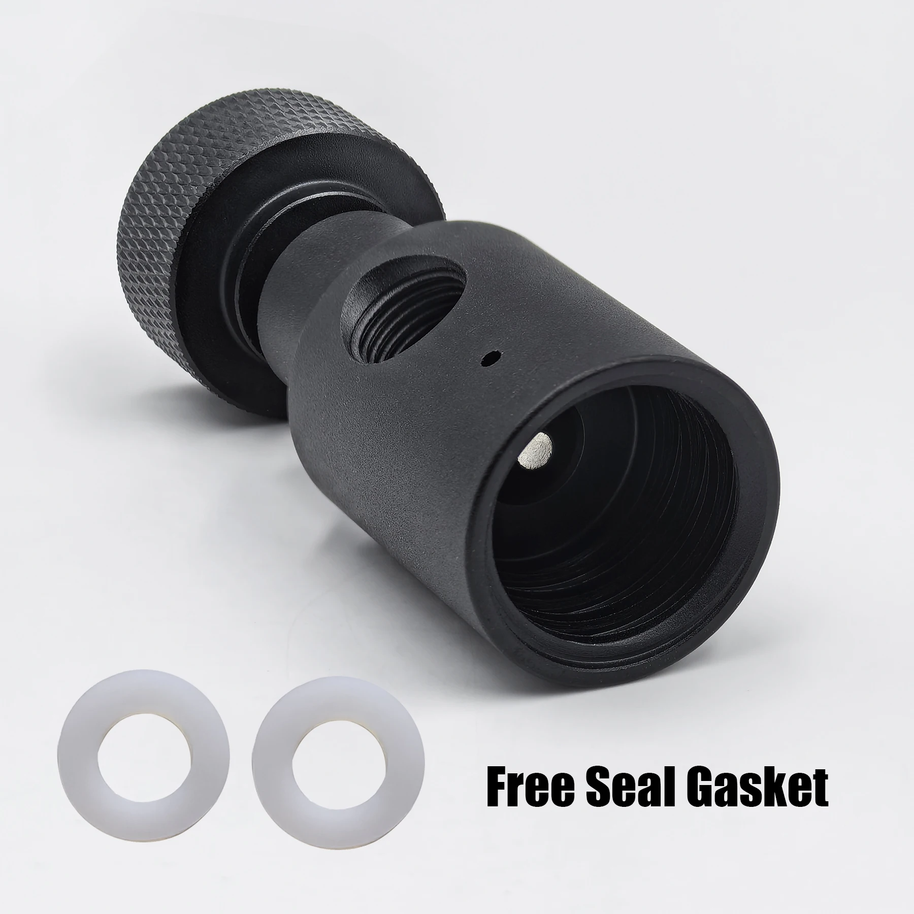 Universal Fill Adapter Aluminum Alloy Soda Water Carbon Dioxide Cylinder Tank Fill Refill Adapter Station for TR21-4 Valve