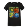 Kids Cartoon Harajuku Tops Tees Geometry Dash 3D Print T-shirt Summer Boys Girls O-neck Short Sleeve T Shirt Children Clothing 1