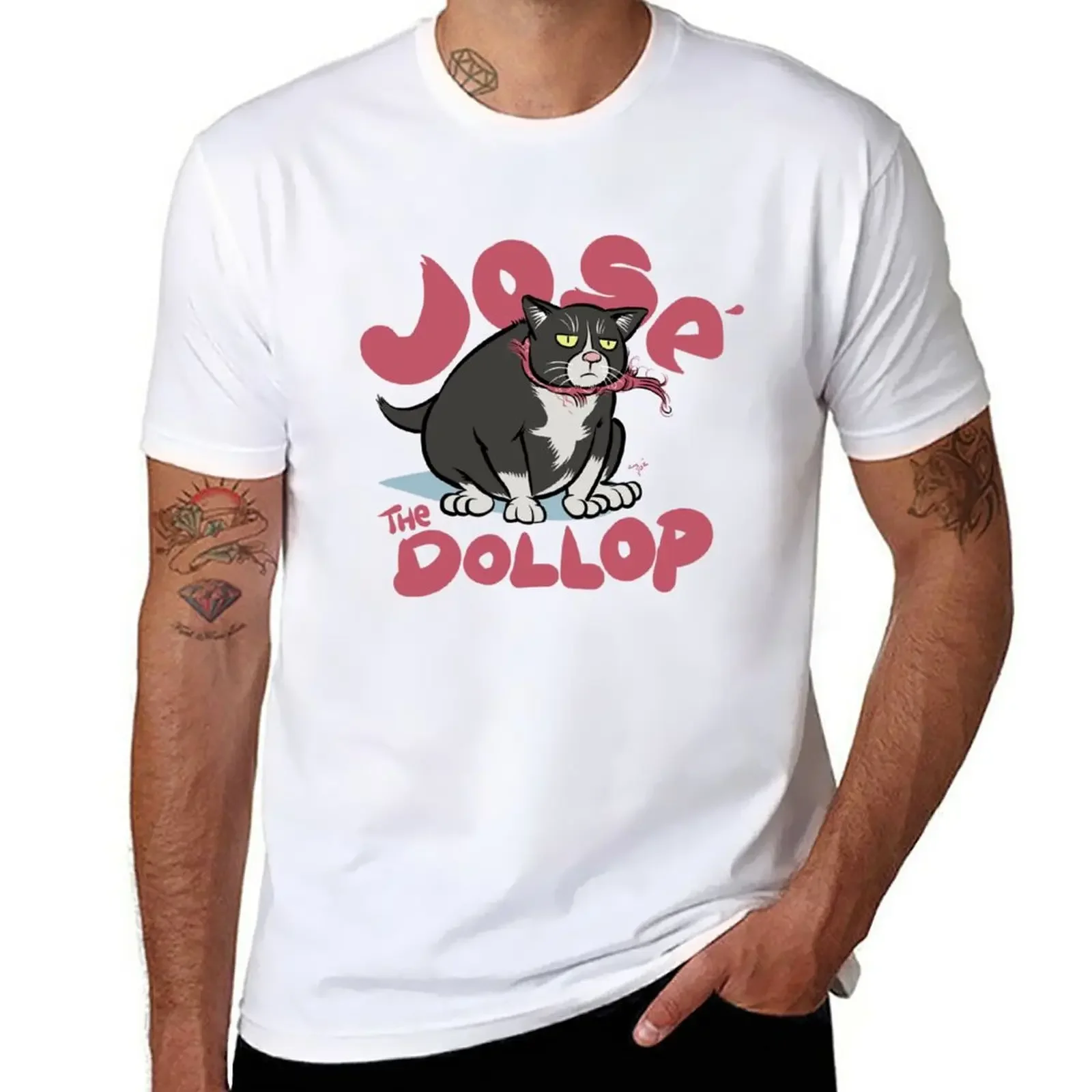 

DOLLOP - José T-Shirt new edition cute tops kawaii clothes mens funny t shirts