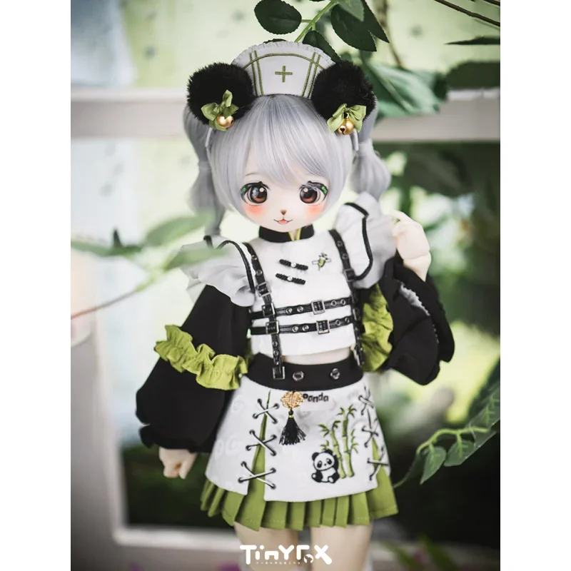 

Оригинальная специальная кукла Tinyfox Macoco Bjd четверть тела панда Meiling Mjd4 Bjd 2d кукла для девочки игрушка