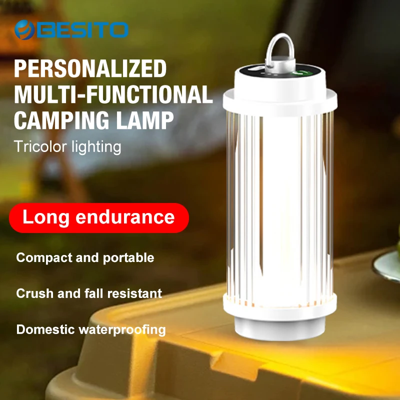 3000mAh 38-KT 38 Light 38 Explore USB Rechargeable Camping Lanterns Outdoor Tent lamp Powerful Mini LED Flashlights Camp Light