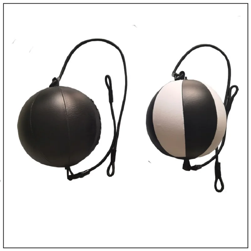 PU Leather Punching Ball Boxing Bag Inflatable Reflex Speed Balls Fitness Training Double End Boxing Speed Ball vent