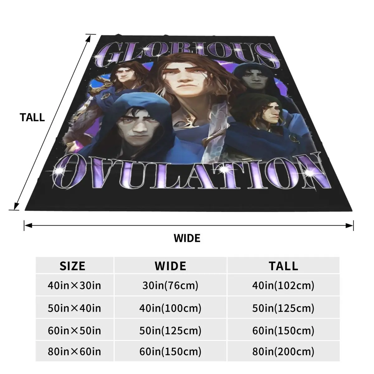 Viktor Arcane Blankets Fleece Decoration Movie Game Breathable Lightweight Throw Blankets for Sofa Travel Bedspread 5