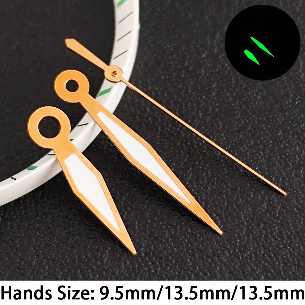 Green Luminous Watch Hands for Mechanical Movements - Replaceable Accessories