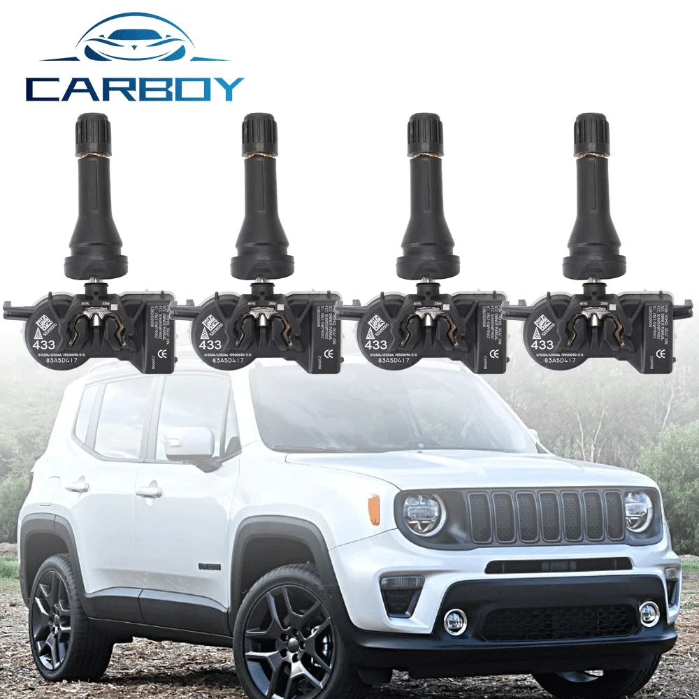 TPMS Tire Sensor for Jeep Renegade 2014 2015 53305555 53474795 68193586AA 433MHz