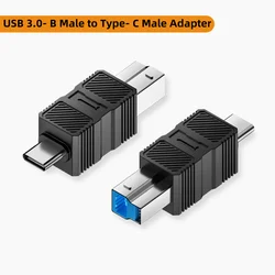 High - Speed USB B 3.0 Male to USB Adapter Converter, 5Gbps Data Transfer Rate (C G to USB - B G)