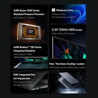 Xiaomi Redmi Book Pro 15 2023 Laptop AMD Ryzen R7-7840HS Mi Notebook 16G RAM 512G 1TB SSD 15.6" 3.2K 120Hz Screen PC 2