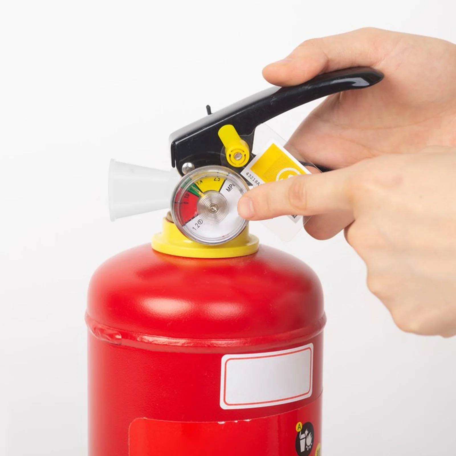 6 Pcs Fire Extinguisher Accessories Replacement Nozzles Spout Replaceable Plastic Wide Mouth