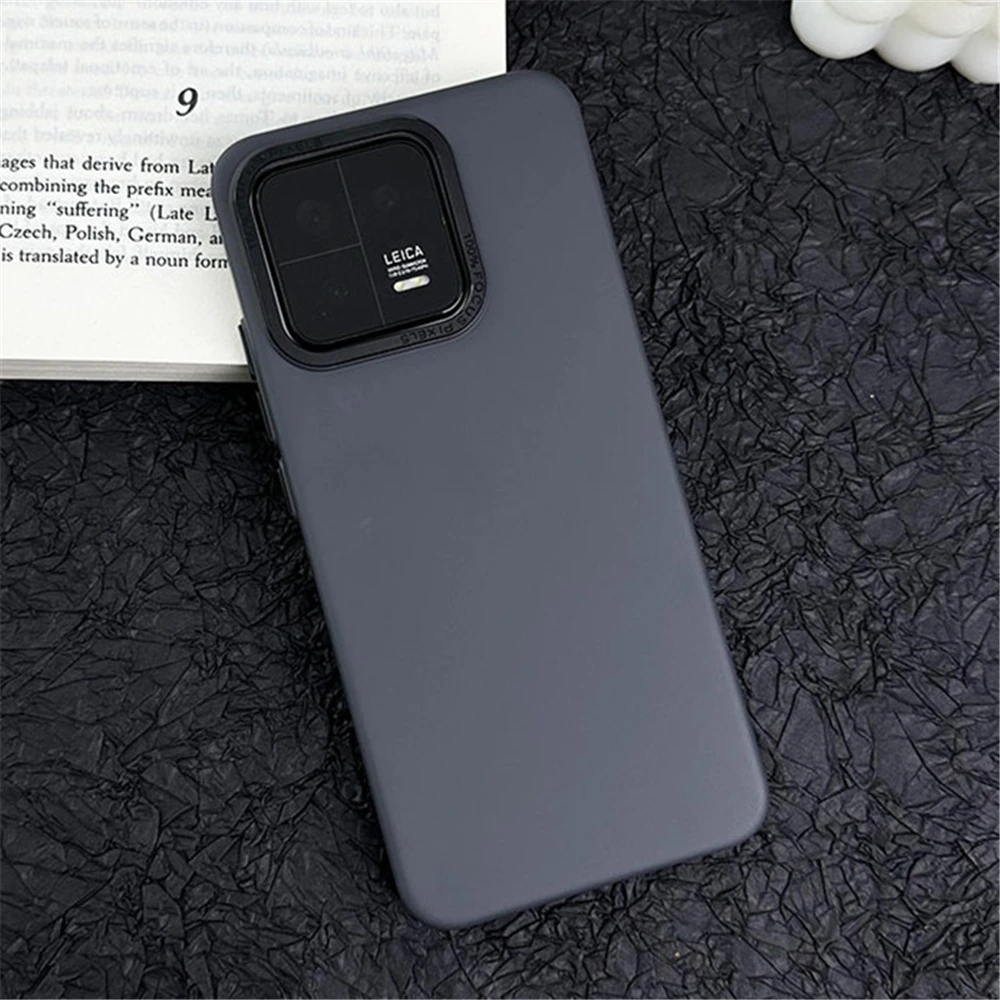 Luxury Matte Solid Color Shockproof Phone Case with Slim Metal Camera Protection