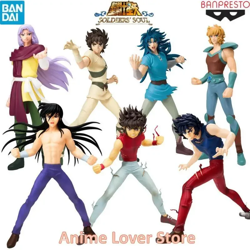 

Оригинальные фигурки героев аниме Bandai Banpresto Saint Seiya Ikki Seiya Shiryu Mu Kanon Aiolia