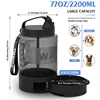 2.2L Dog Water Bottle Large Capacity Drinking Water Bottle Outdoor Sports Water Bottle Outdoor Cat and Dog Water Bottle 4