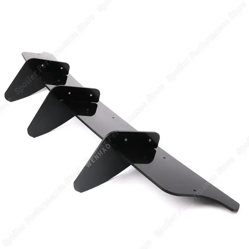 Car Rear Bumper Diffuser Flag Spoiler Splitter Accessories For Volkswagen VW Golf MK VI GTI 6 GTI Golf MK6 2.0 5K1