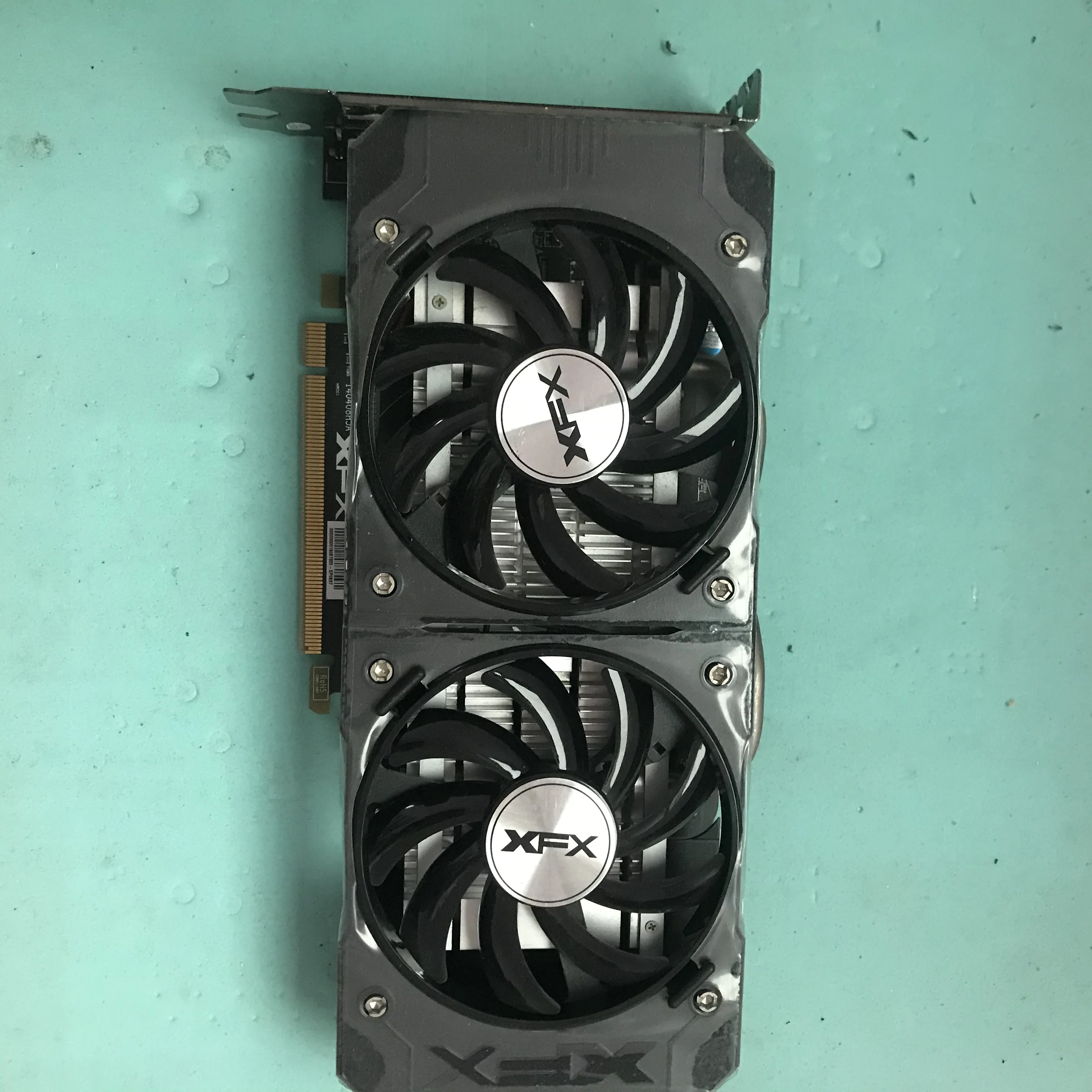 Оригинальные графические карты XFX R7 350 2 Гб GPU для AMD Radeon R7350 видеокарты компьютера