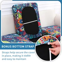 Homaxy Printed Sofa Cover Elastic Cushion Cover For Living Room Pet Mat Chair Cover Furnitur Protector Bottom Full Couch Cover 2