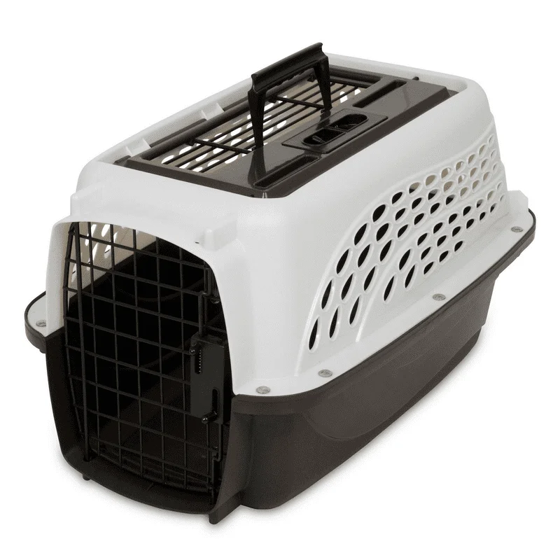 

Door Top Load Pet Kennel, White, 19 Cat door Alfombrilla repelente de gatos Katzenklappe Dog door