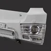 CNC Aluminum Alloy Front Bumper Car Shell Accessories For 1/14 Tamiya RC Truck AROCS 3363 3348 Tractor Tamiya LESU Upgrade Parts 2