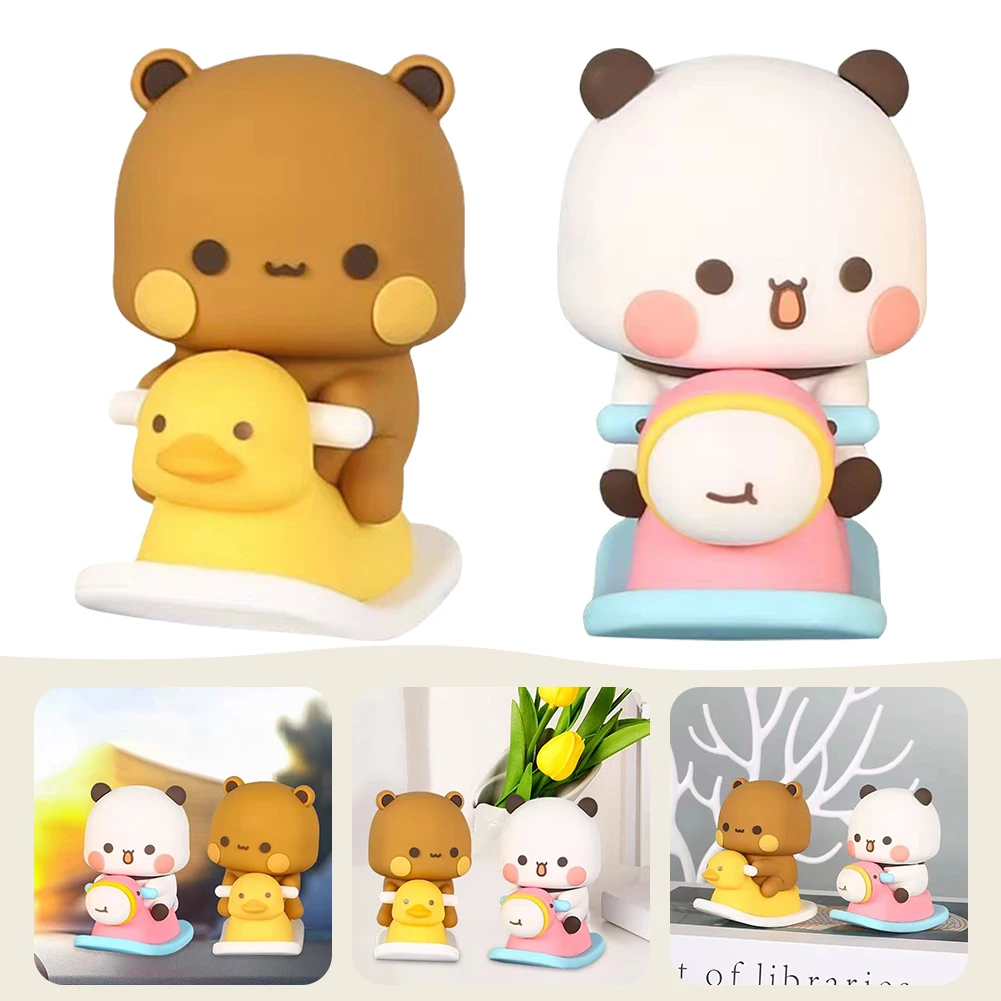 

Фигурка Bubu Dudu 6,5 см, модель Bubu Dudu, панда, искусственные игрушки, милый экшн, кавайный медведь, панда для детей, подарок на день рождения и Рождество