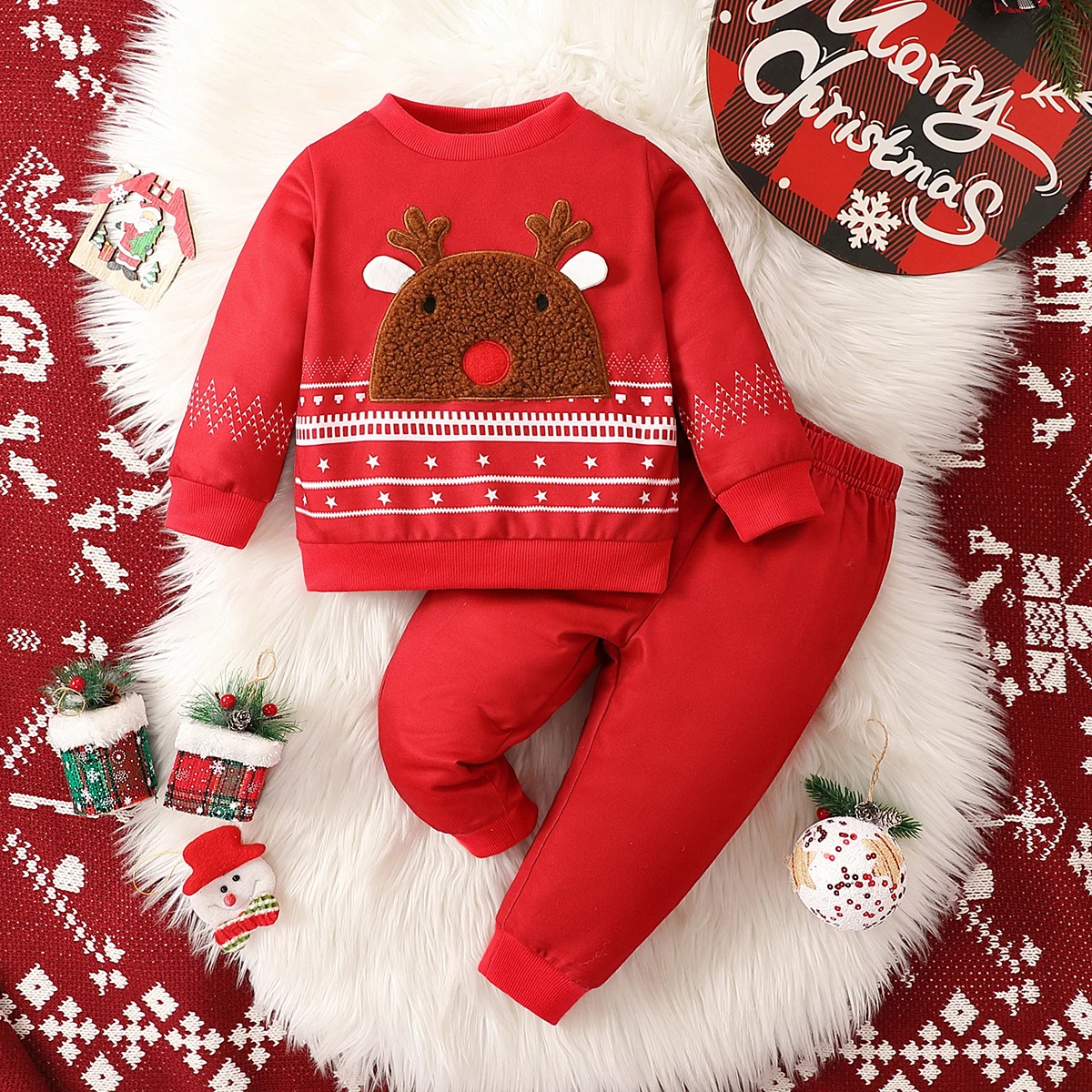 Baby Christmas Star Outfit 2