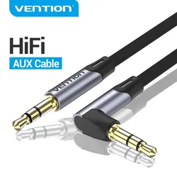 Premium 3.5mm Aux Audio Cable - Male to Male Connector for Headphones, Speakers & Car Stereos