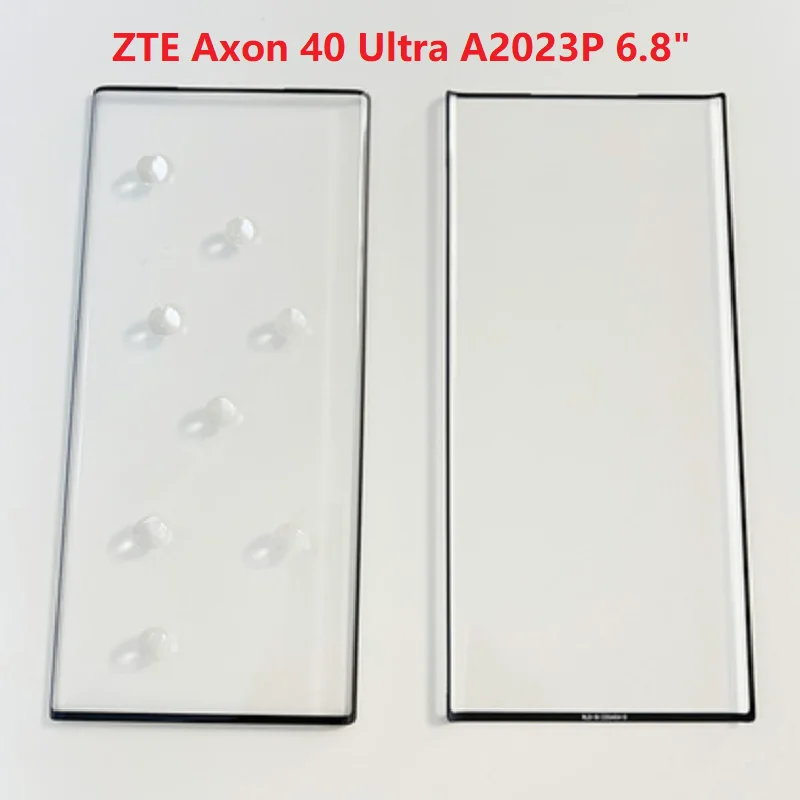 

Outer Screen For ZTE Axon 40 Ultra A2023P 6.8" Front Touch Panel LCD Display Glass Cover Repair Replace Parts + OCA