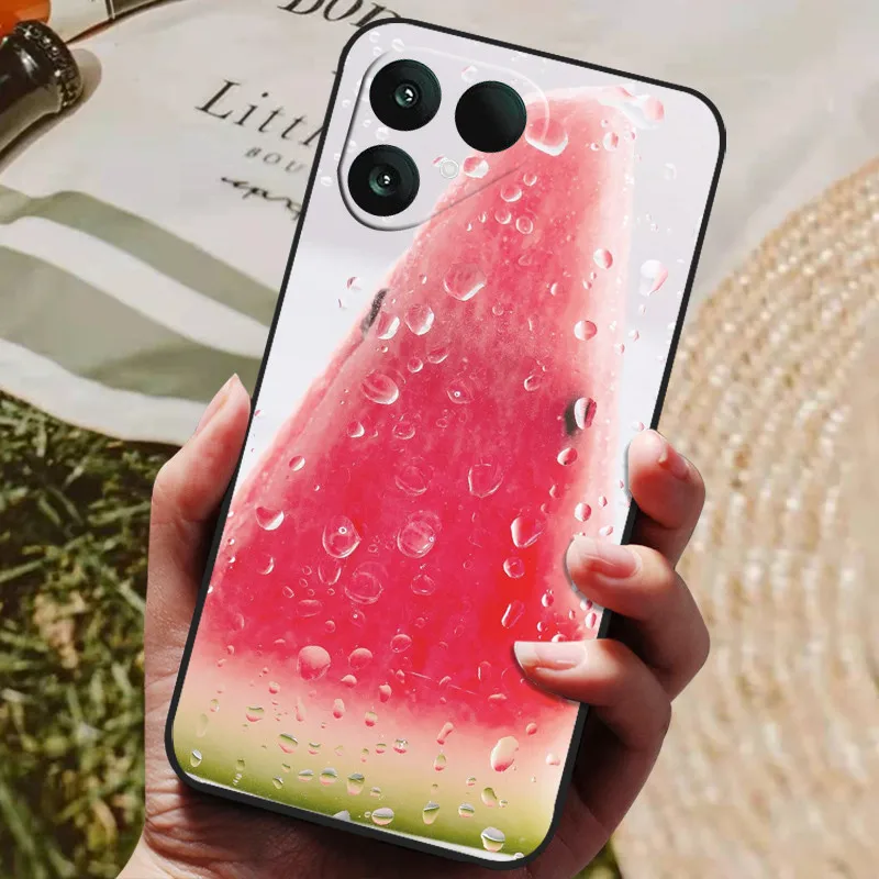 Luxury Black TPU Soft Silicone Anti-Drop Phone Cover - Slim Design
