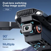 Le plus récent Mini Drone d'éclairage contrôlé par écran E88 E99D 4K 2 caméra flux optique avion télécommandé Mavic Air 2 4