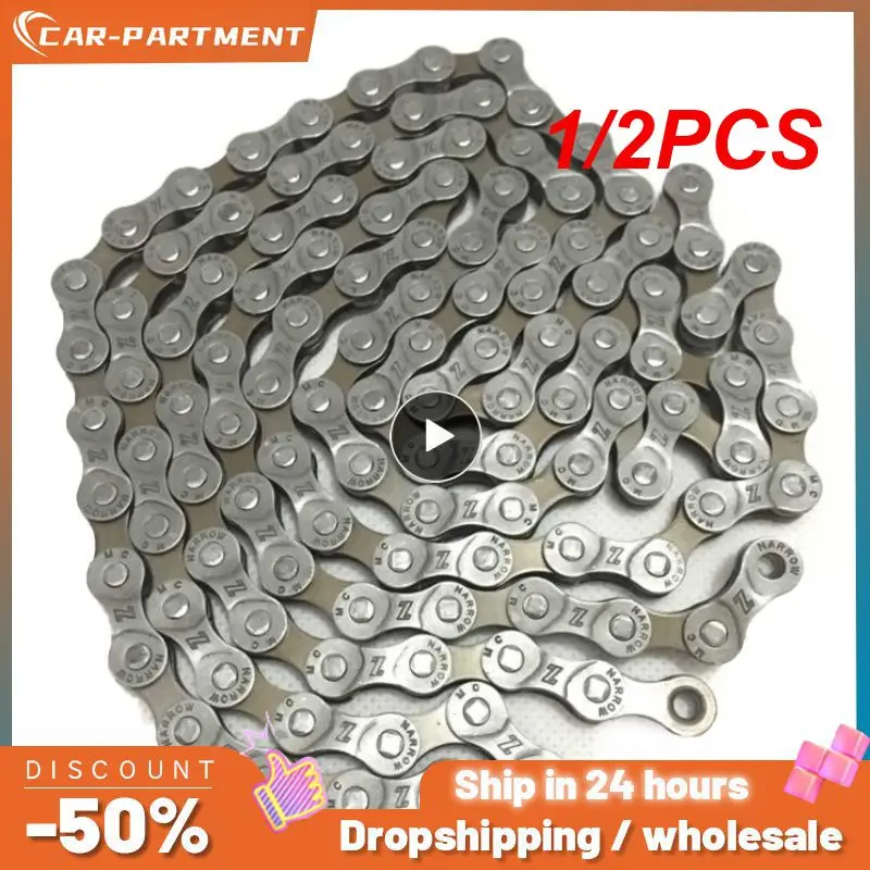 

1/2 шт. 158 звеньевая цепь для велосипеда 47/49cc, мини-мотоцикла, квадроцикла, внедорожника, скутера