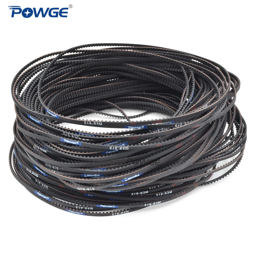 Car Racing Front Timing Belt For POWGE WRC Sakura D4 D3 S3M-255/351/411/447/507/510/513/516/519/522/540/552/750mm