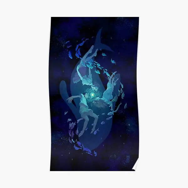 

Children Of The Sea Poster Funny Room Decoration Art Mural Home Vintage Modern Print Picture Painting Wall Decor No Frame