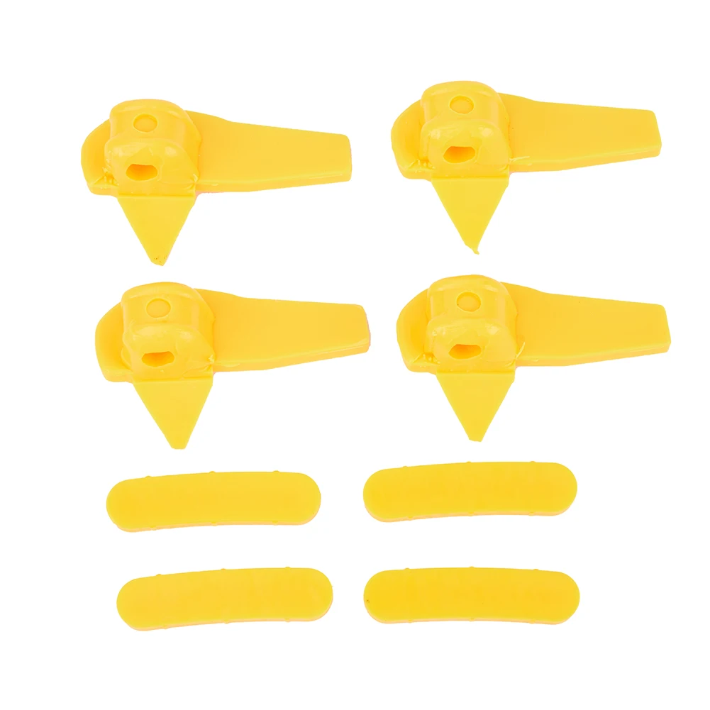 

12pcs Set In High Quality Yellow Tire Changer Nylon Mount Demount Duck Head Insert Rim Protector For Car Parts