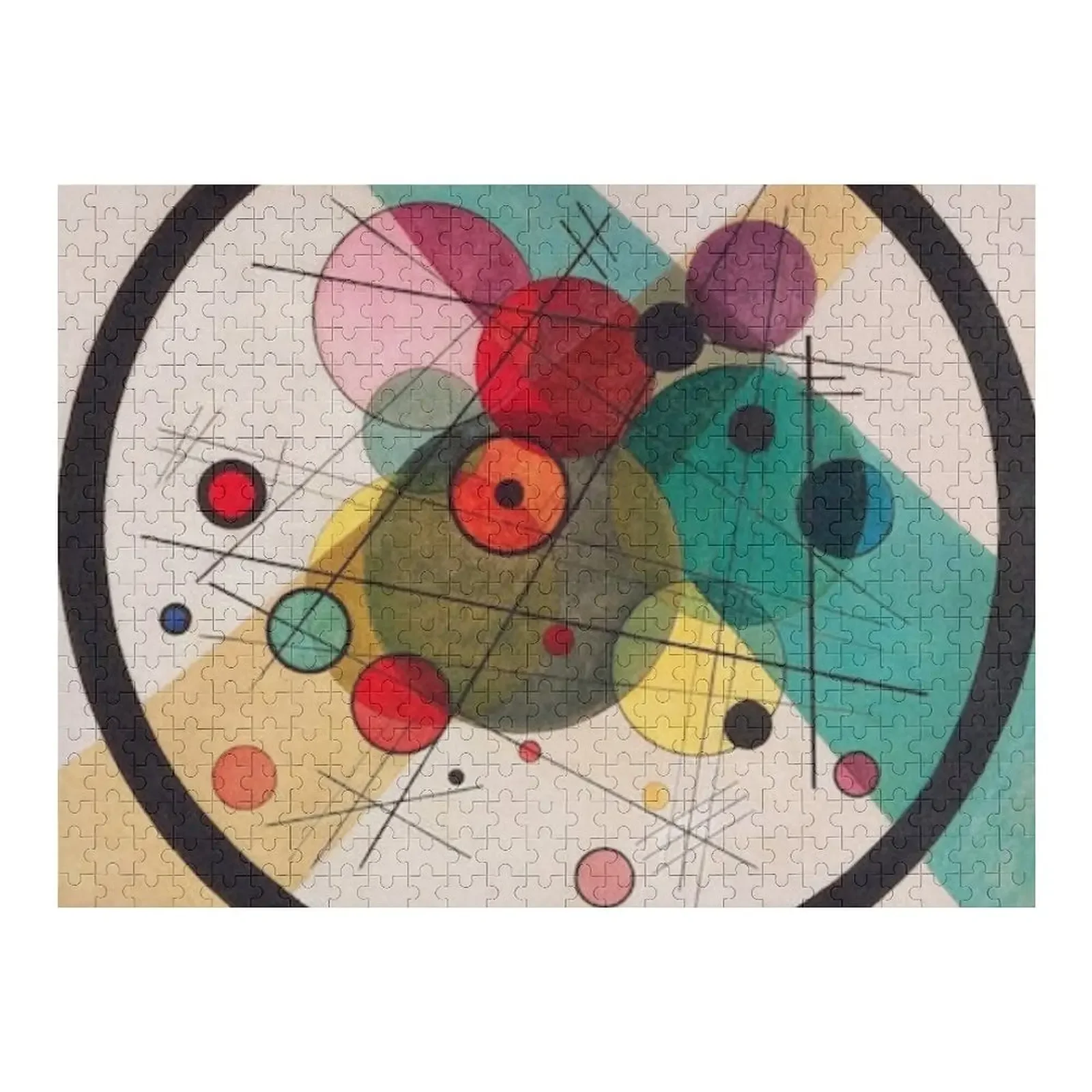 

Wassily kandinsky luxury art Jigsaw Puzzle Customs With Photo Personalize Puzzle